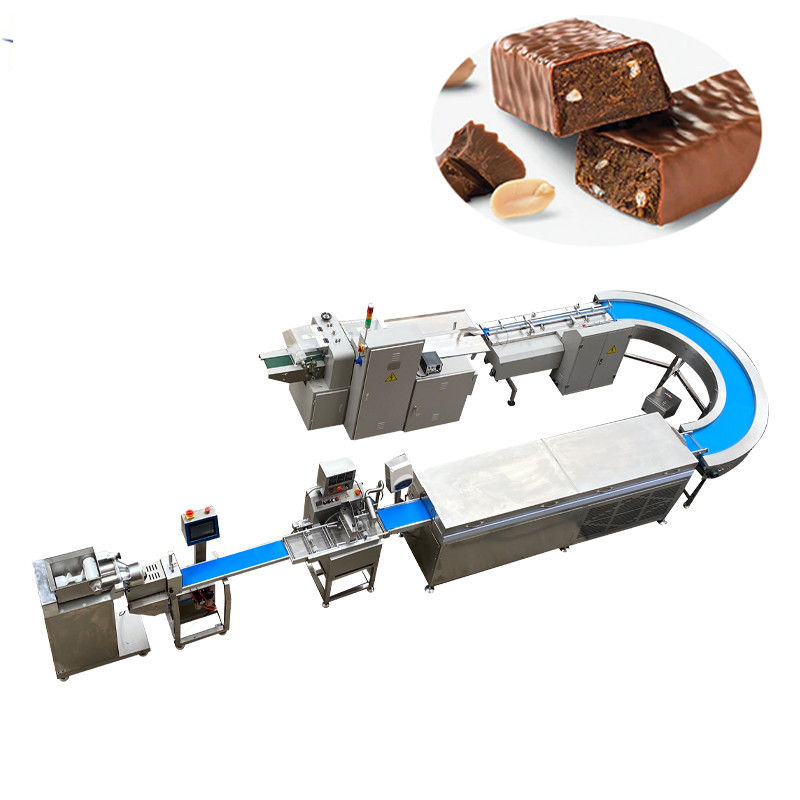 P307 초콜릿 코팅 과일 에너지 단백질 바 만드는 기계