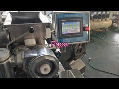 Papa 나선형 쿠키 비스킷 P170 자동 껍질 벗기기 기계 이중 충전 데모